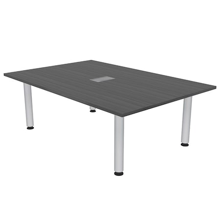 Skutchi Designs 47.25 in W, 71.5 in L, 29 in H, Engineered Wood Top, Grey H-REC-4872-PT-AN-EL